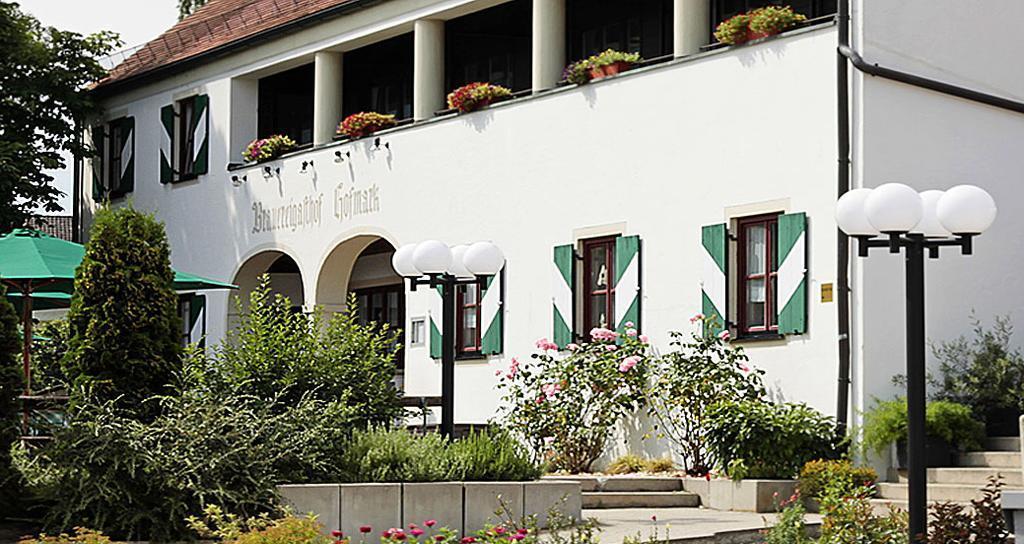 Hofmark Brauereigasthof Hotel Lenting Exterior foto